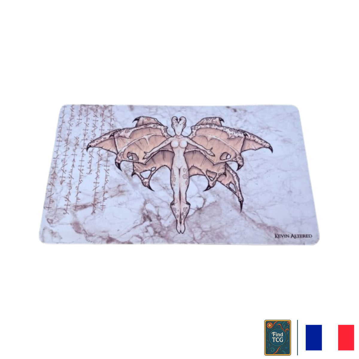 Playmat TCG édition limitée FaceLess Deamon Treasurewise